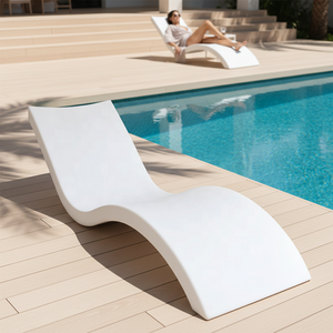 <span class=keywords><strong>Chaise</strong></span> <span class=keywords><strong>longue</strong></span> flottante moderne <span class=keywords><strong>en</strong></span> fibre de verre et <span class=keywords><strong>plastique</strong></span> durable pour <span class=keywords><strong>piscine</strong></span> extérieure - Product Image 1