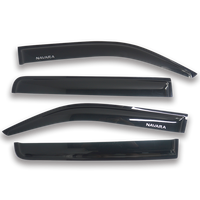Fenêtre porte visière noir pour Nissan Navara D40 accessoires 2006 2005-2011 pare-pluie déflecteur de vent