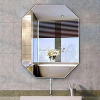 Miroir mural argenté à double revêtement 2 mm 3 mm 4 mm 5 mm pour la décoration du salon