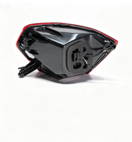  Feu arrière à diode lumineuse Polo 2019-2021, lentille transparente, nouveau feu arrière antibrouillard, de freinage et de clignotant pour pièces automobiles