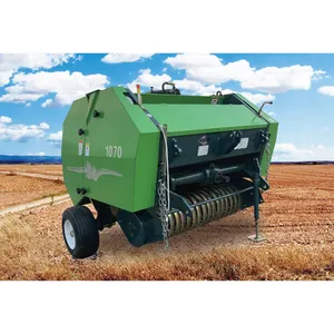 High quality tractor 3 point mounted pto drive 8070 round hay balers