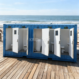 Conteneur chimique mobile préfabriqué pour extérieur, cabine de toilettes portable VIP pour événements - Product Image 4