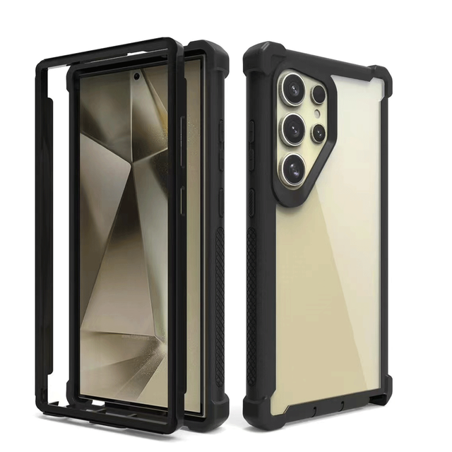 Shockproof Rugged TPU PC Space Mobile Phone Cover Celulares for Samsung A17 A07 A16 A06 A05 Z FLIP 7  Z FOLD 7 A18 A08