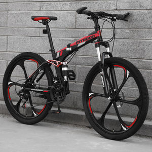 Bicicletas Plegables Personalizadas con Marco de Acero, 21 Velocidades, Frenos de Disco, Ruedas de 26 Pulgadas, Asiento Ajustable para Adultos/Estudiantes (Urbano) - Product Image 4