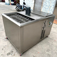 Machine à glaçons industrielle à grande capacité refroidie par air avec composants de moteur efficaces Machine à glaçons industrielle pour les fruits de mer