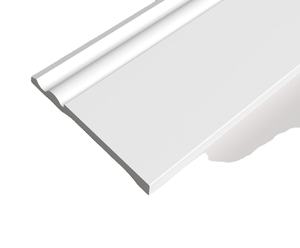 <span class=keywords><strong>Plinthe</strong></span> en PS blanche moderne pour intérieur, résistante à l'humidité, garantie 1 an, haute qualité, pour usage résidentiel - Product Image 4