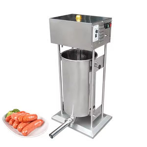 Machine à saucisses entièrement automatique, remplisseuse sous vide avec coupe-saucisses intégré, en acier inoxydable, haute performance, pour la préparation de hot-dogs et de <span class=keywords><strong>chorizo</strong></span> - Product Image 1