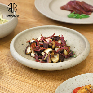 <span class=keywords><strong>Assiette</strong></span> ronde <span class=keywords><strong>en</strong></span> <span class=keywords><strong>porcelaine</strong></span> céramique japonaise Beefsteak <span class=keywords><strong>Service</strong></span> alimentaire 7.75/9.25 pouces pour hôtel restaurant vaisselle vaisselle - Product Image 1