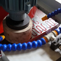 Affûteuse industrielle robuste pour lames droites, machine à affûter avec mandrin électromagnétique pour couteaux de broyeur et de raboteuse