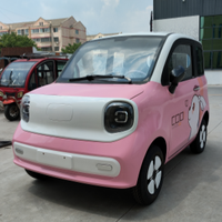 Coche Eléctrico Chino Barato de 4 Ruedas, 4 Plazas, Mini Coche Eléctrico Automático