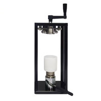 Máquina Selladora de Latas Manual Eléctrica de Acero Inoxidable de 55 mm de Diámetro para Envases de Cartón de Bebidas, Papel, Uso Doméstico