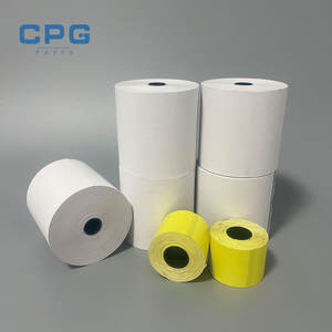 Papel Térmico de Alta Luminosidad de 80x80mm, 48gsm, 55gsm, para Terminales de Tarjetas de Crédito y Recibos POS, Venta al Por Mayor de Fábrica, Personalizable - Product Image 1