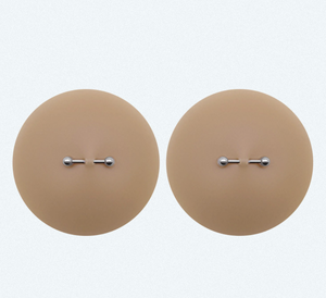 Oem Chất lượng cao sexy dính Silicone tái sử dụng phụ nữ giả núm vú xỏ paites với xuyên - Product Image 2