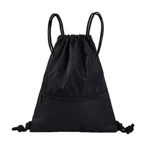 Custom Logo Unisex Gym <b>Drawstring</b> <b>Backpack</b>, Pretty Design Waterproof Softback with Soft Handle & Adjustable Belt - Product Image 4