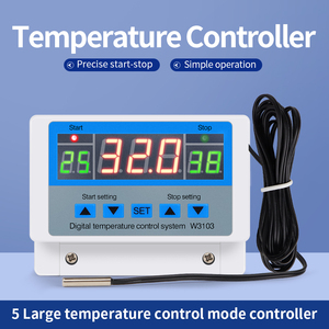 Nuovo termostato digitale termostato di temperatura interruttore di temporizzazione termoregolatore per la refrigerazione & sensore di riscaldamento personalizzabile OEM - Product Image 2