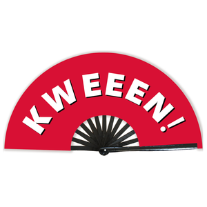 BSBH Vente en gros Personnalisé YASSS Personnalisé Clap Rave Grands Ventilateurs Main Bambou Ligne Danse Clacking Mariage Ventilateurs Pliants Sublimation Blanc - Product Image 4