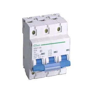 CNCSGK DZ47 63AC DC elektrik Mini minyatür devre kesiciler 3P MCB 1A 2A 3A 4A 6A 10A 16A 20A 25A 32A 40A 50A 63A