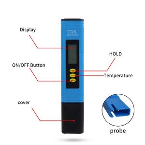 مقياس <span class=keywords><strong>TDS</strong></span> رقمي على شكل قلم من 0-9990 جزء في المليون من مصنع قوانغتشو، بشاشة LCD مقاومة للماء وإيقاف تلقائي للبيع بالجملة - Product Image 5