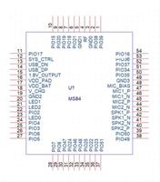 Module haut-parleur YM-M95 Qualcomm 4.2V SPIF I2S Auracast APTX-HD APTX Adaptive APTX LDAC IAP