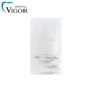 Crochets à boule sertissables orthodontiques dentaires 10 pièces en acier inoxydable, type stop long et court, outils orthodontiques - Product Image 5