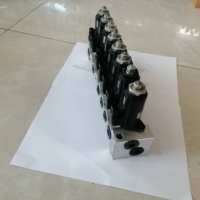 Bloque de Válvulas Solenoides YN35V00047f1 YN35V00047f2 8kwe5a-30/G24wr-832 para Excavadora Kobelco SK200-8 SK260-8