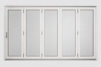 Ventana Plegable Horizontal Moderna de Aluminio, Acero Inoxidable, Vidrio Templado, para Cocina o Balcón, Tipo Acordeón, Fabricación Personalizada OEM ODM