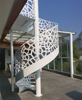 Escaliers et escaliers rotatifs professionnels personnalisés en acier inoxydable 304/316 pour l'extérieur, pour appartements et cuisines, installation DIY