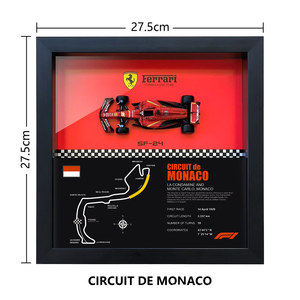 Suministro Directo de Fábrica, Fondo de Pista Sf24 Leclerc, Modelo de Carreras, Arte Decorativo de Pared en 3D - Product Image 6