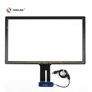 21.5 "tavolo da conferenza tavolo Monitor interattivo per auto remoto bagno specchio temperato pannello Touch Screen in vetro - Product Image 5