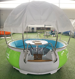 Bote Eléctrico de 2.5m para Fiestas y Barbacoa, Multifuncional, Flotante, para <span class=keywords><strong>Restaurante</strong></span>, Parque Acuático, Pesca y Ocio - Product Image 1