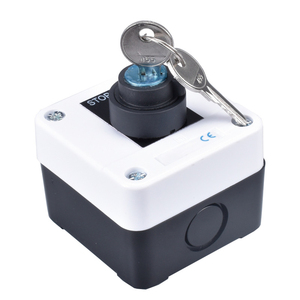 22mm IP65 Waterproof <b>Push</b> <b>Button</b> <b>Switch</b> Box Emergency Stop Control Enclosure For Outdoor Power System - Product Image 3