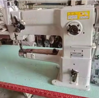 Machine à coudre de haute qualité avec de grands crochets, adaptée au toile/cuir/vinyle de moyenne épaisseur, machine à coudre à alimentation plate