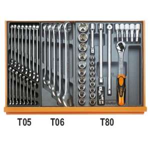 BETA - 059041191 Surtido de 99 herramientas para reparación de automóviles en bandejas termoformadas ABS-EAN 8054809163437 AUTOMOCIÓN - Product Image 1