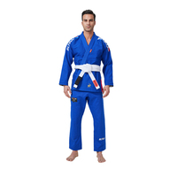 Kimono de Jiu-Jitsu personnalisé, broderie OEM, marque privée, uniforme d'arts martiaux unisexe pour adultes