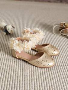 Commercio all'ingrosso 2025 estate ragazza floreale Mary Jane scarpe da Sole morbido principessa <span class=keywords><strong>ballerine</strong></span> sandali per abiti - Product Image 2