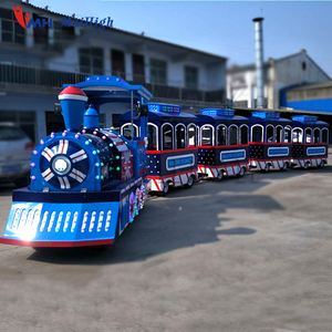 Tren Turístico Eléctrico <span class=keywords><strong>Mini</strong></span> sin Rieles para Niños, de Fábrica Profesional, en Venta - Product Image 4