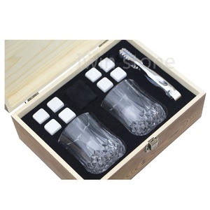 Gravé Barware Whisky Pierres et Ensemble de Verre Pierres De Refroidissement pour le Whisky pour le <span class=keywords><strong>Vin</strong></span> Blanc - Product Image 4