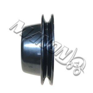 Poulie de courroie trapézoïdale universelle, diamètre extérieur 200 mm, alésage 50 mm, en acier, pour courroie de ventilateur, pour réparation de machines et chariots élévateurs - Product Image 2