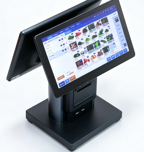 เครื่อง POS ระบบ Windows หน้าจอสัมผัสคู่ขนาด 15.6 นิ้ว ประสิทธิภาพสูง พร้อมเครื่องพิมพ์ขนาด 58 มม. ในตัว สำหรับระบบขายหน้าร้านค้าปลีก - Product Image 3