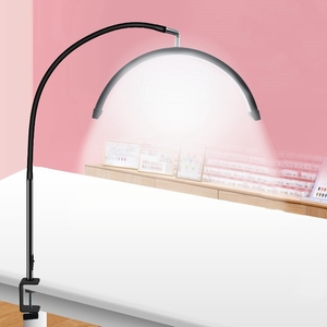 Lampe de bureau à <span class=keywords><strong>pince</strong></span> LED pour salon de manucure, bras flexible, éclairage de manucure, température de couleur réglable pour studio de beauté et nail art - Product Image 1