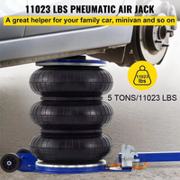 Cric hydraulique portable Zhejiang Altertool à coussin d'air – Levage rapide de voiture en acier robuste, gonflage rapide en 3 secondes, hauteur maximale 400 mm