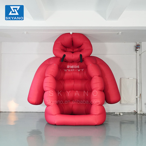 Customized Advertising Inflatable Down Jacket Replica Brand Event Giant Standing Inflatable Jacket Clothes