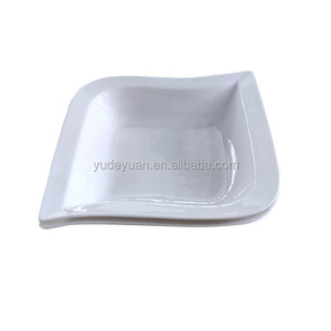 Su misura a buon mercato gres porcellana bianca 2pcs all'ingrosso <span class=keywords><strong>piatti</strong></span> della cena <span class=keywords><strong>set</strong></span> - Product Image 4