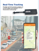Localisateur de suivi 4G + 2G pour camion, voiture, traqueur GPS 4G, alarme vibrante pour excès de vitesse de petite taille