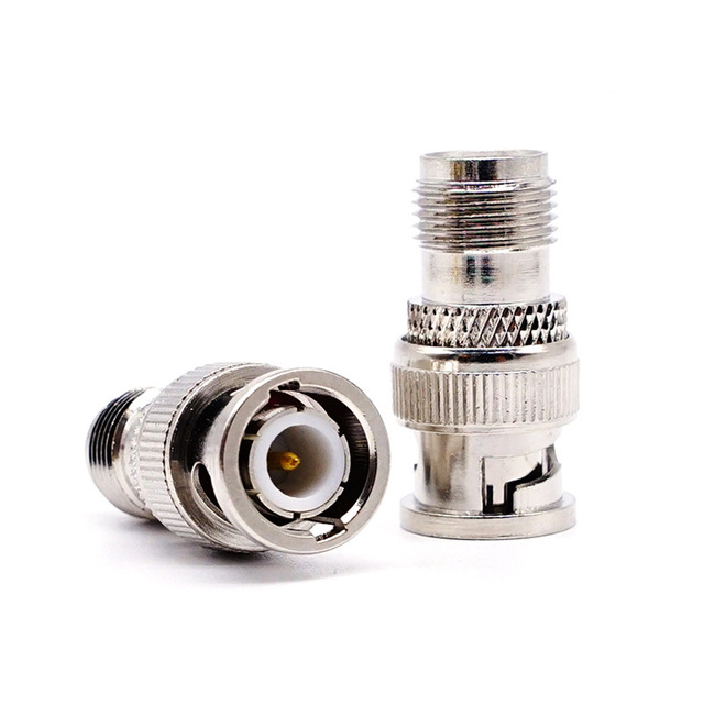 Radio Frequency Coaxial Connector TNC Female to BNC Male Adapter