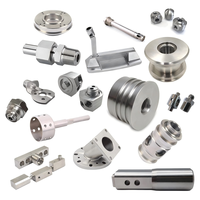 Pour le modèle Micro 3D en acier inoxydable en laiton et aluminium CNC tour usinage pièces de Robot automatique avec fraisage et brochage CNC