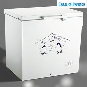 Energy Saving Double Door Factory 200 L 12V 24V With Adapter Solar Fridge Freezer <b>Refrigerator</b> Dc Solar Fridge Freezer - Product Image 1