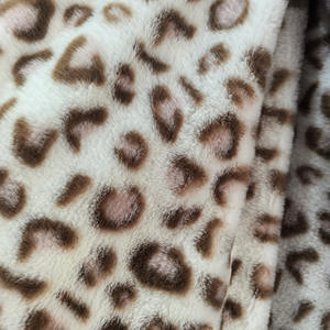 قماش مطبوع بفرو الأرانب متوفر في المخزون، مادة تنجيد للسيارات - Product Image 4