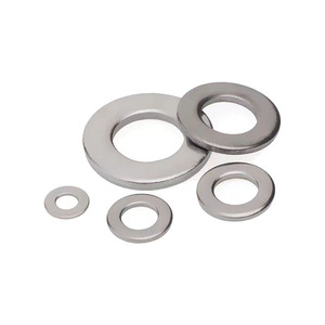 Flat Washers 304 Stainless Steel DIN125 Grade A A2-70 Plain Finish Construction Industry Use - Product Image 2