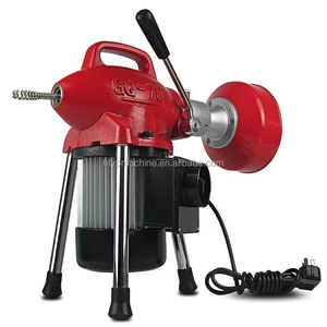 Macchina Elettrica per Pulizia Tubi ad Alta <span class=keywords><strong>Pressione</strong></span> GQ-80, Diametro 20-200mm, Potenza 400W/500W - Product Image 1